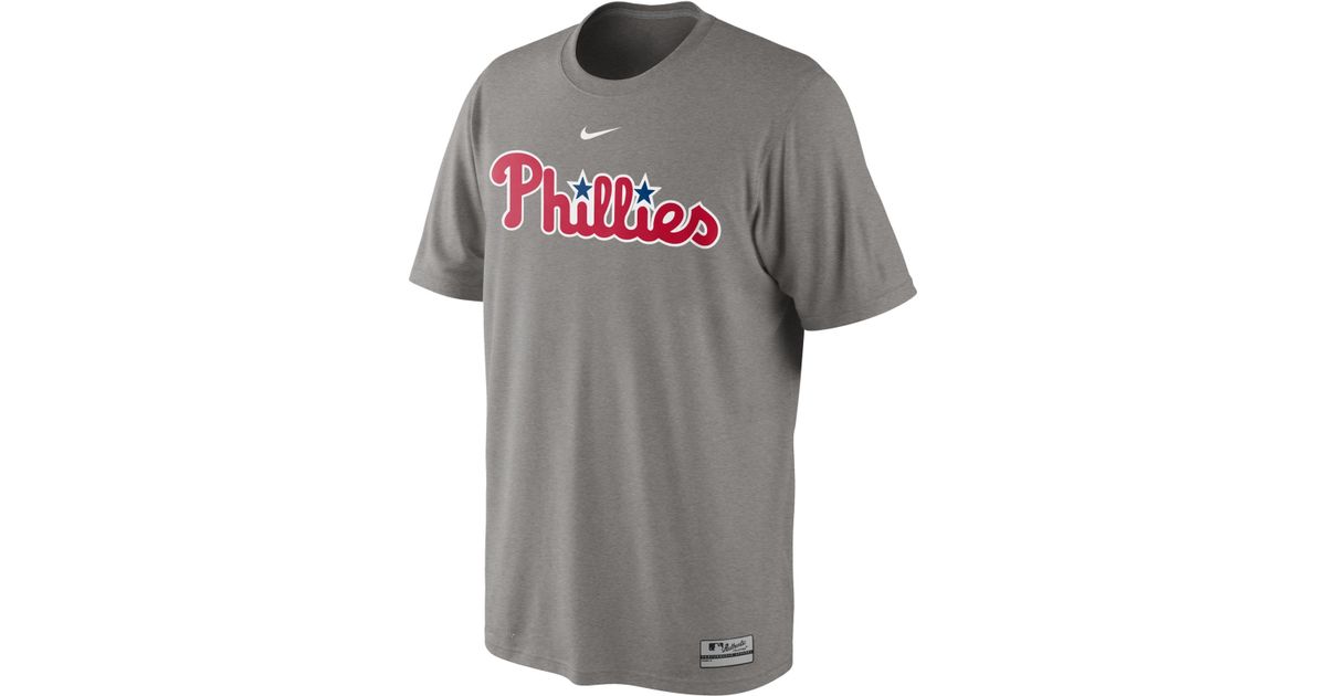Nike Men's Philadelphia Phillies Dri-fit Legend Practice T-shirt in ...
