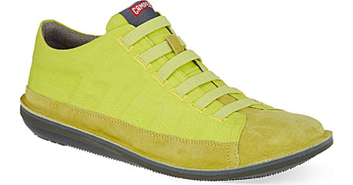 elastic lace trainers mens