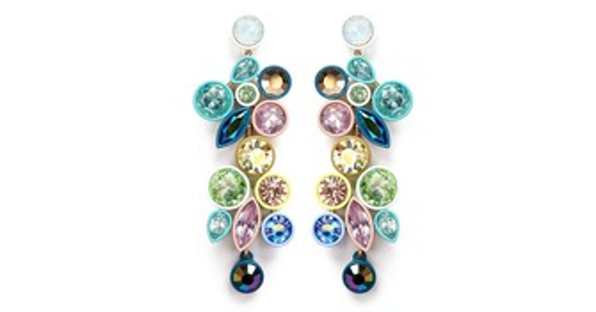 J.Crew Mixed Brûlée Statement Earrings 