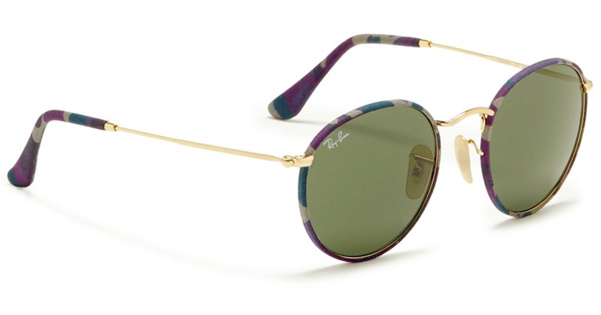 Ray ban round camouflage hot sale