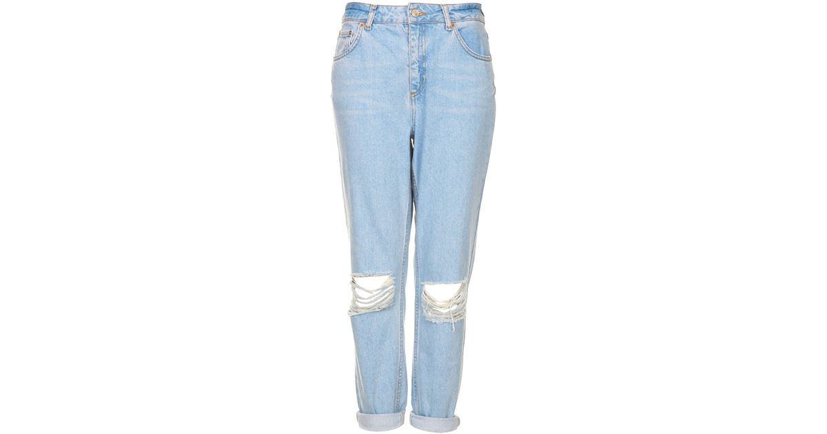 topshop light blue mom jeans