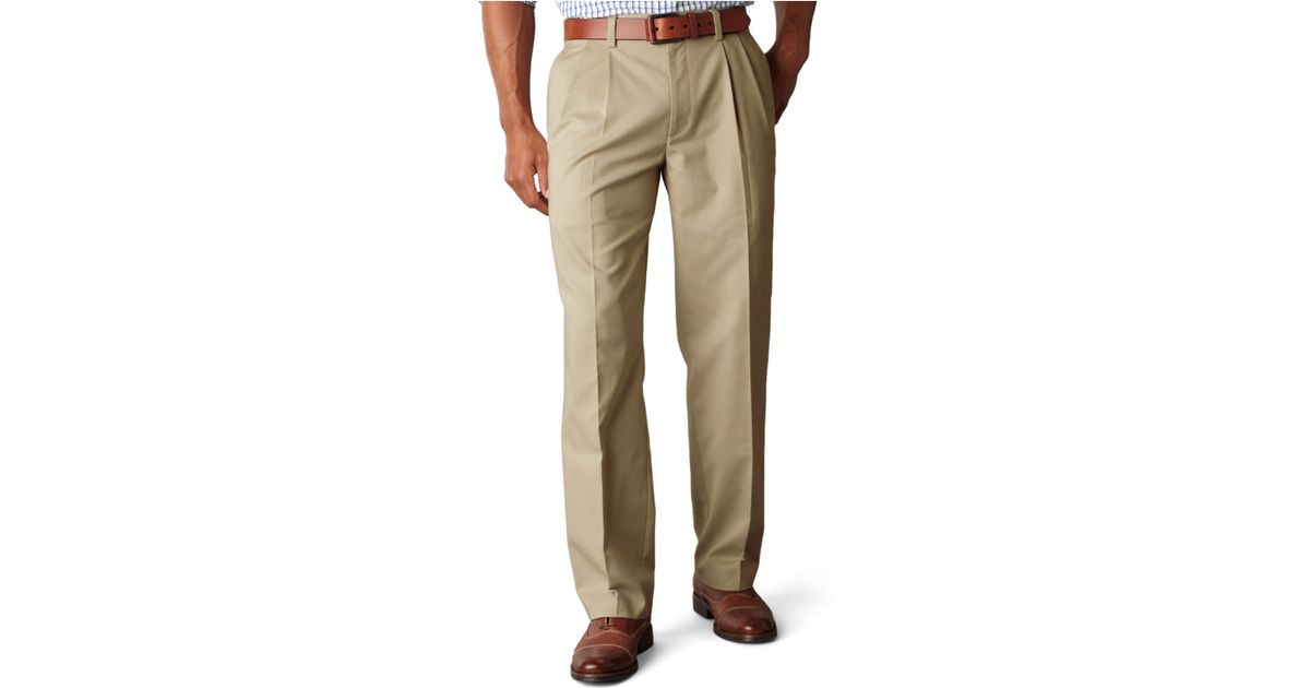 big and tall pleated pants
