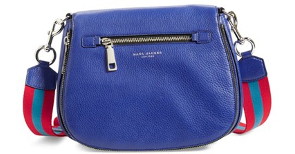 Lyst Marc Jacobs 'gotham' Saddle Bag in Blue