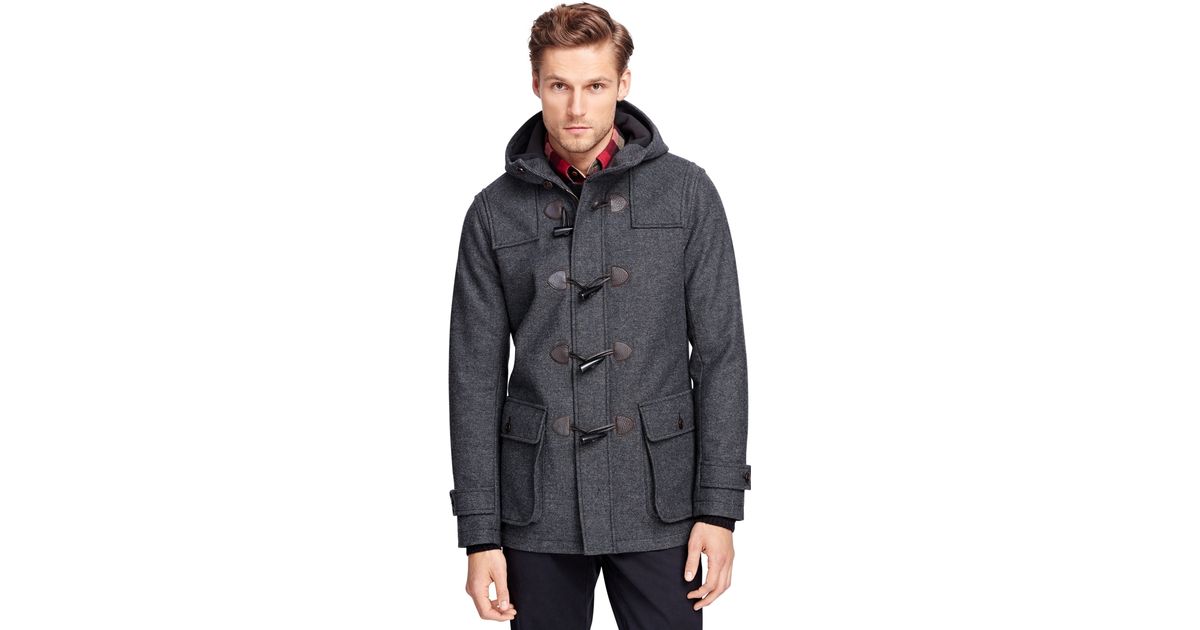 brooks brothers duffle coat