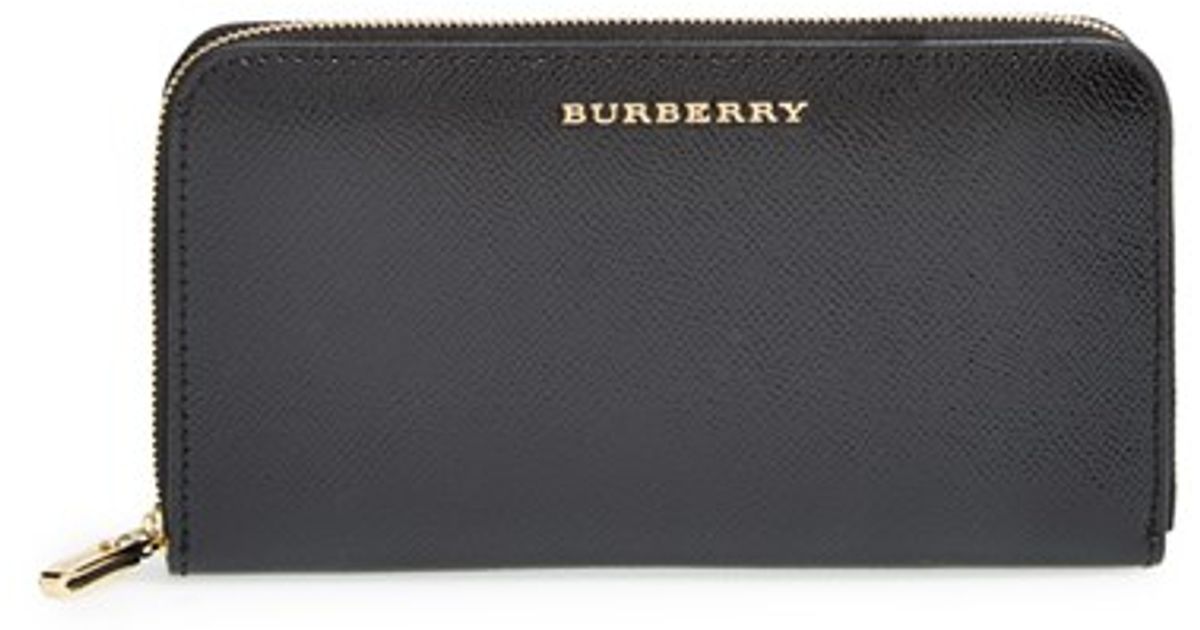 Burberry Black Zip Wallet Burberry Black Zip Wallet