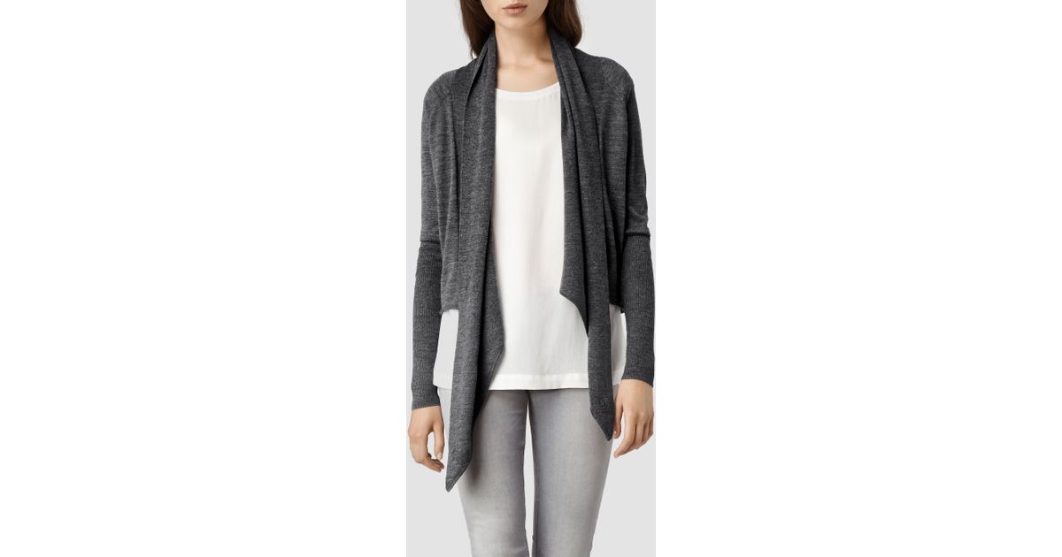 AllSaints Wasson Pirate Cardigan in 