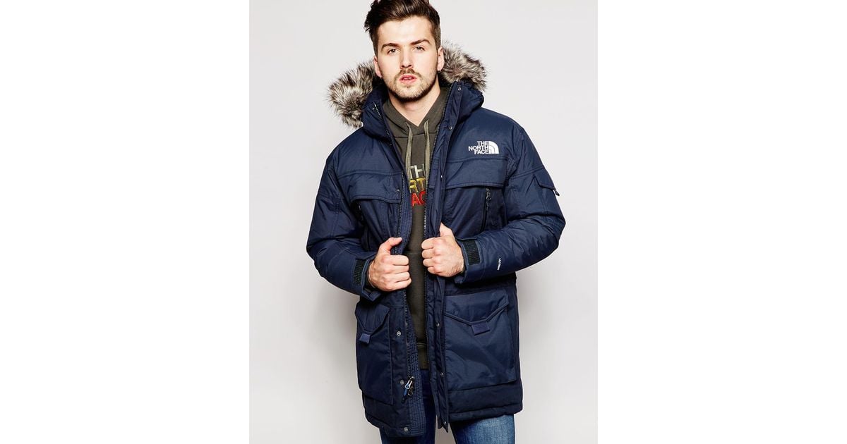 the north face men's mcmurdo down parka iii