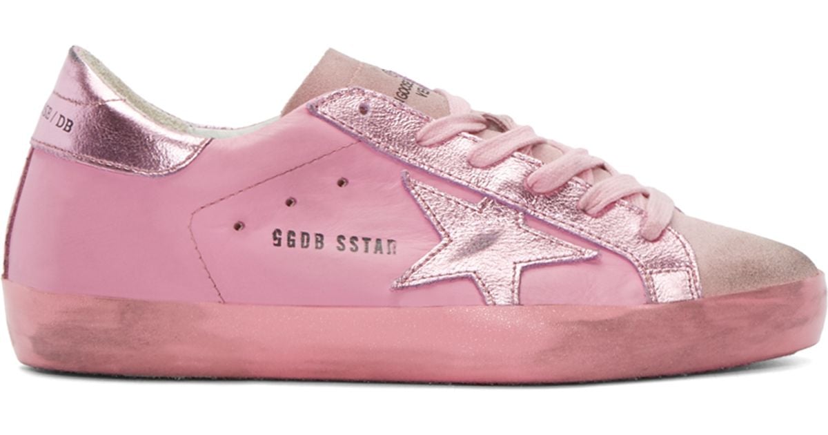 golden goose pink superstar