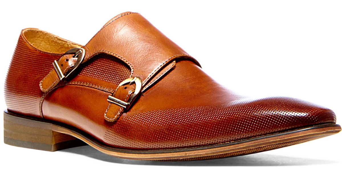 steve madden double monk strap shoes