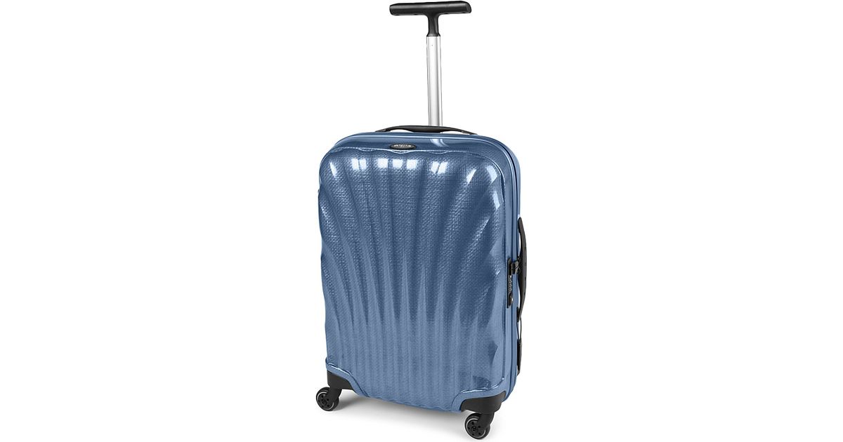 Versnipperd kiezen Wederzijds Samsonite Cosmolite Four-wheel Spinner Suitcase 55cm in Blue | Lyst
