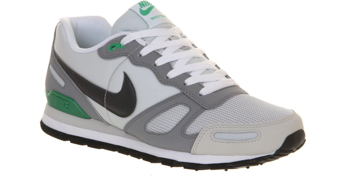nike waffle cool grey