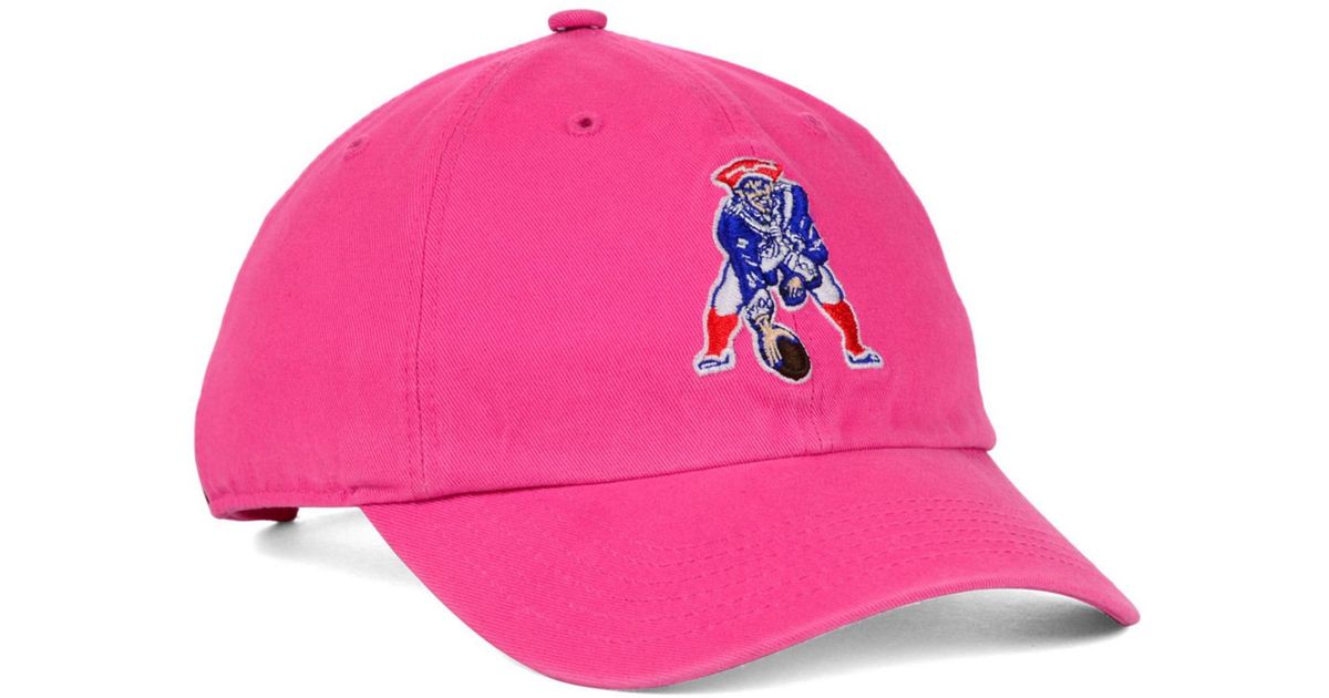 patriots pink hat