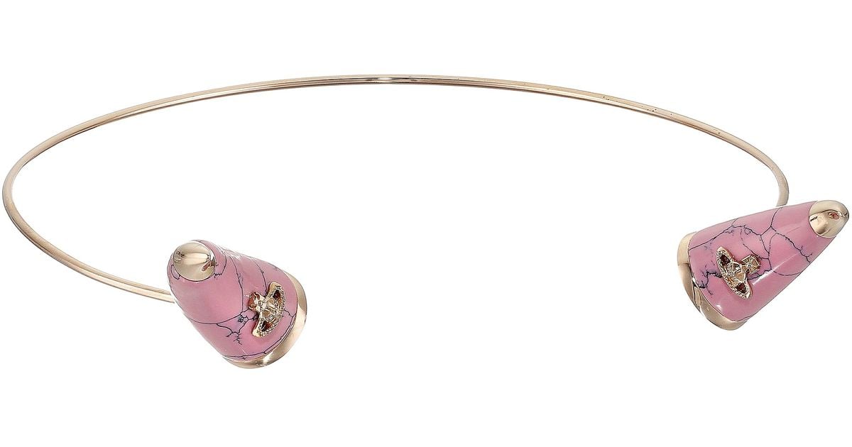 Vivienne Westwood Gemstone Horn Tiara in Pink | Lyst Vivienne Westwood Gemstone Horn Tiara in Pink | Lyst