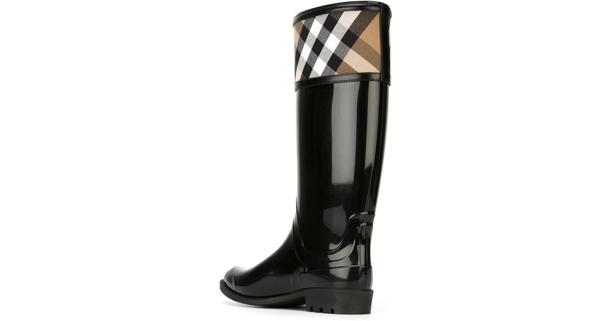 burberry crosshill rain boots