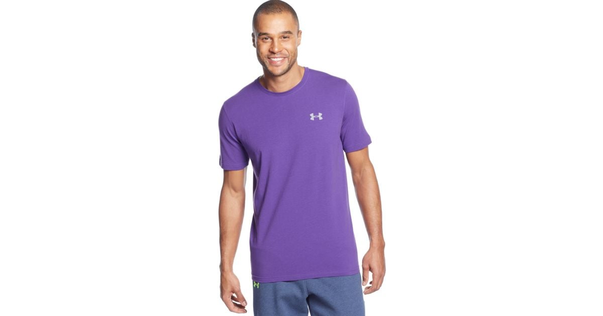 under armour purple shirt
