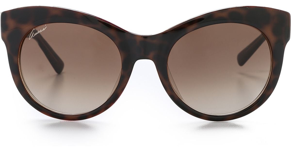 gucci leopard glasses