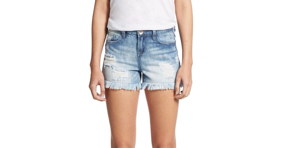 kensie denim shorts