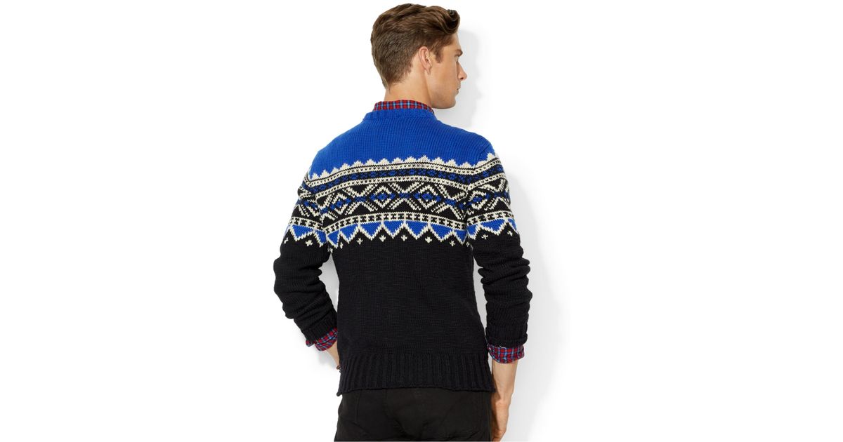 ralph lauren nordic sweater