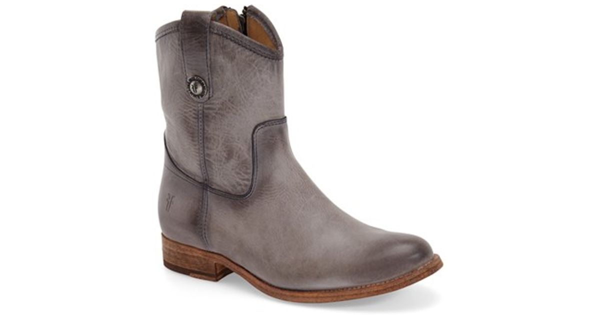 frye melissa button short boot