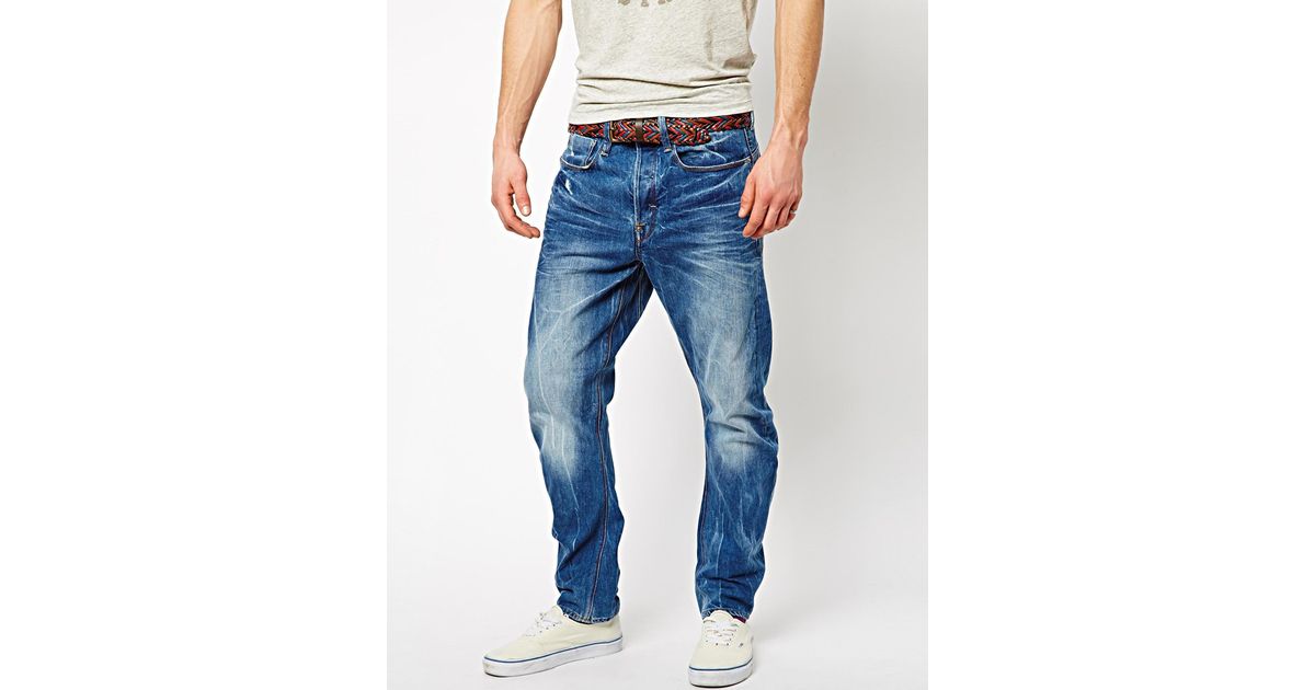 G-Star RAW G Star Jeans Type C 3d Loose Tapered Light Aged in Blue for Men  | Lyst