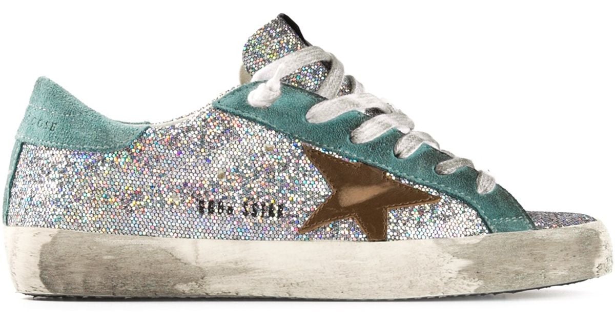 golden goose embellished sneakers