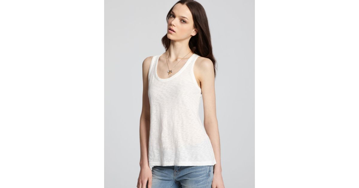 rag and bone white tank