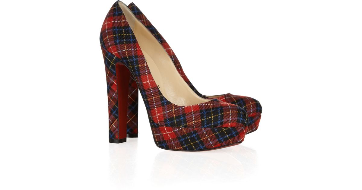 tartan pumps