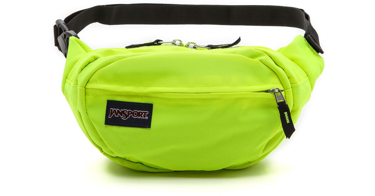 Jansport Fifth Avenue Fanny Pack Lorac Yellow in Yellow Lyst