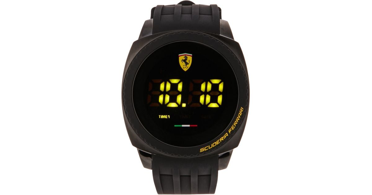 scuderia ferrari digital watch