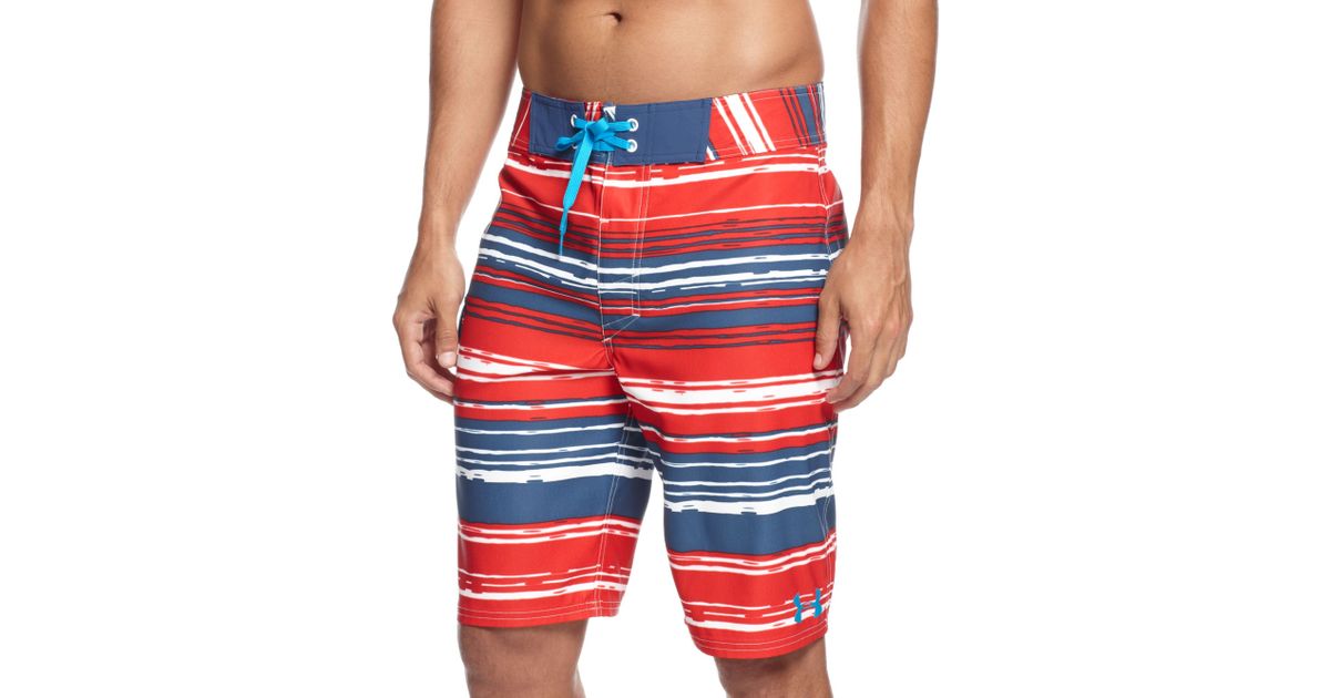 under armour striped shorts