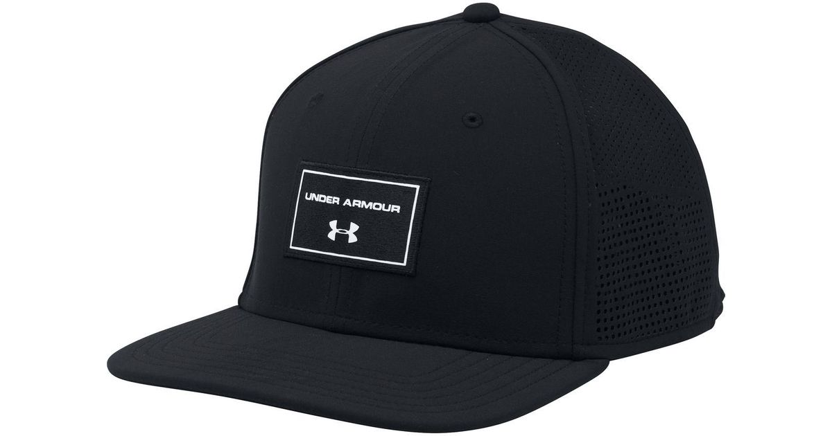 under armour flat brim hat