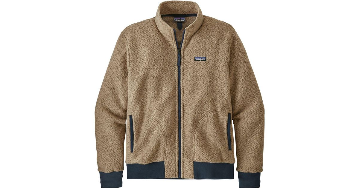 men's woolyester fleece jacket