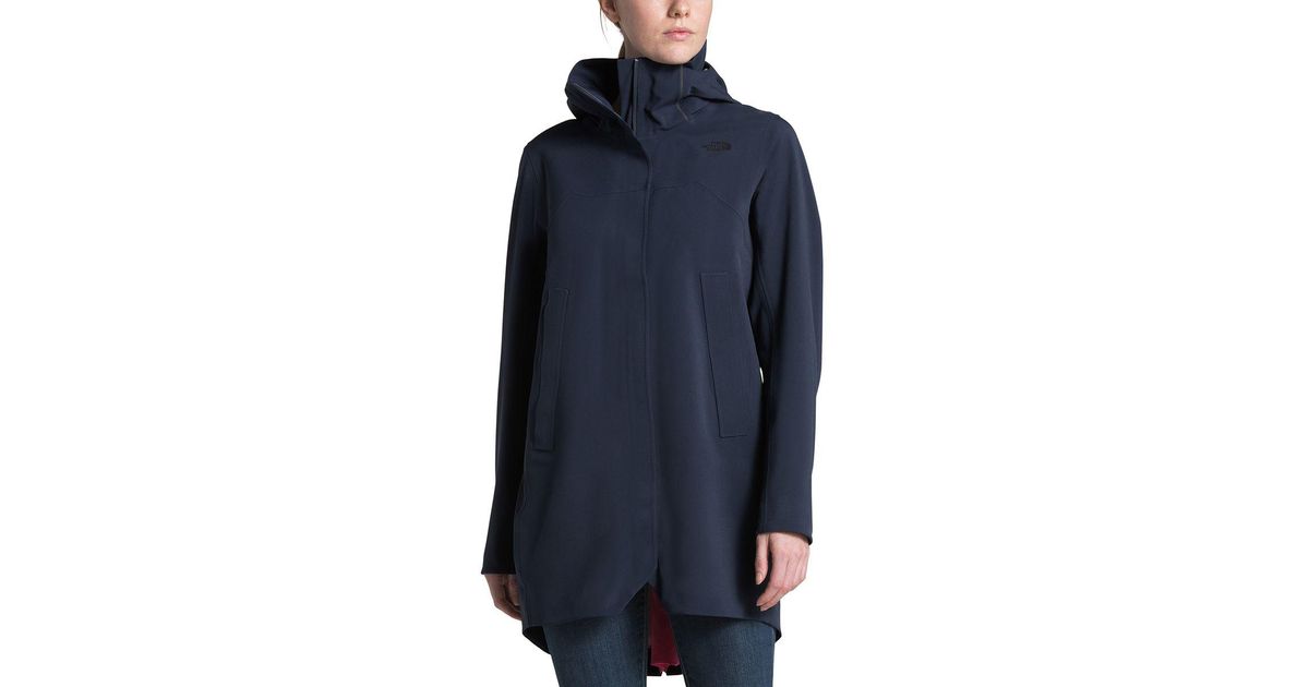 the north face women's apex flex gtx trench