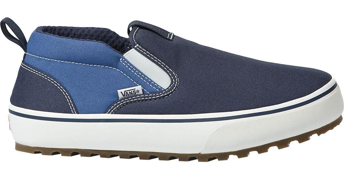 Vans Snow Lodge Mid Guard Slipper in Blue for Men Lyst
