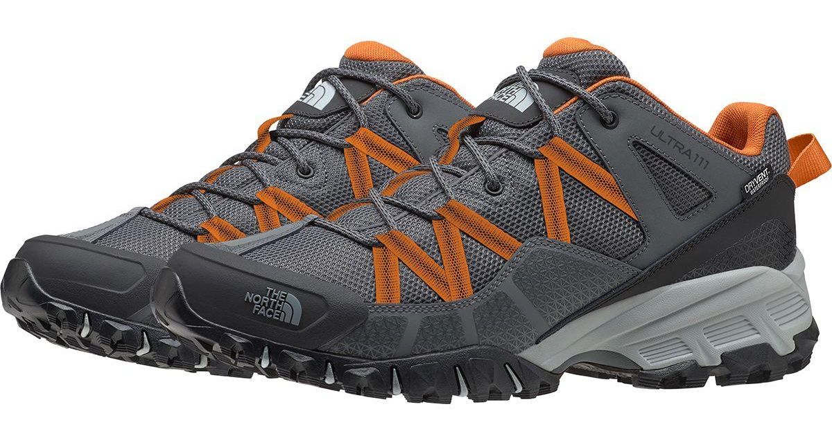 the north face ultra 111 waterproof trail running shoe