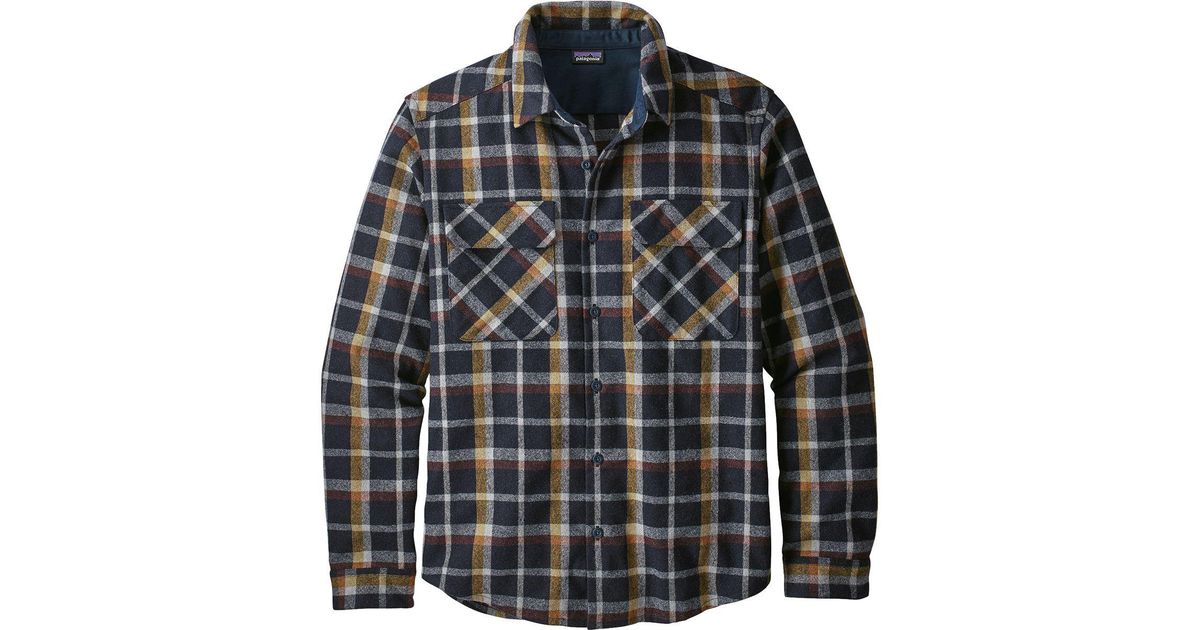 patagonia recycled wool shirt
