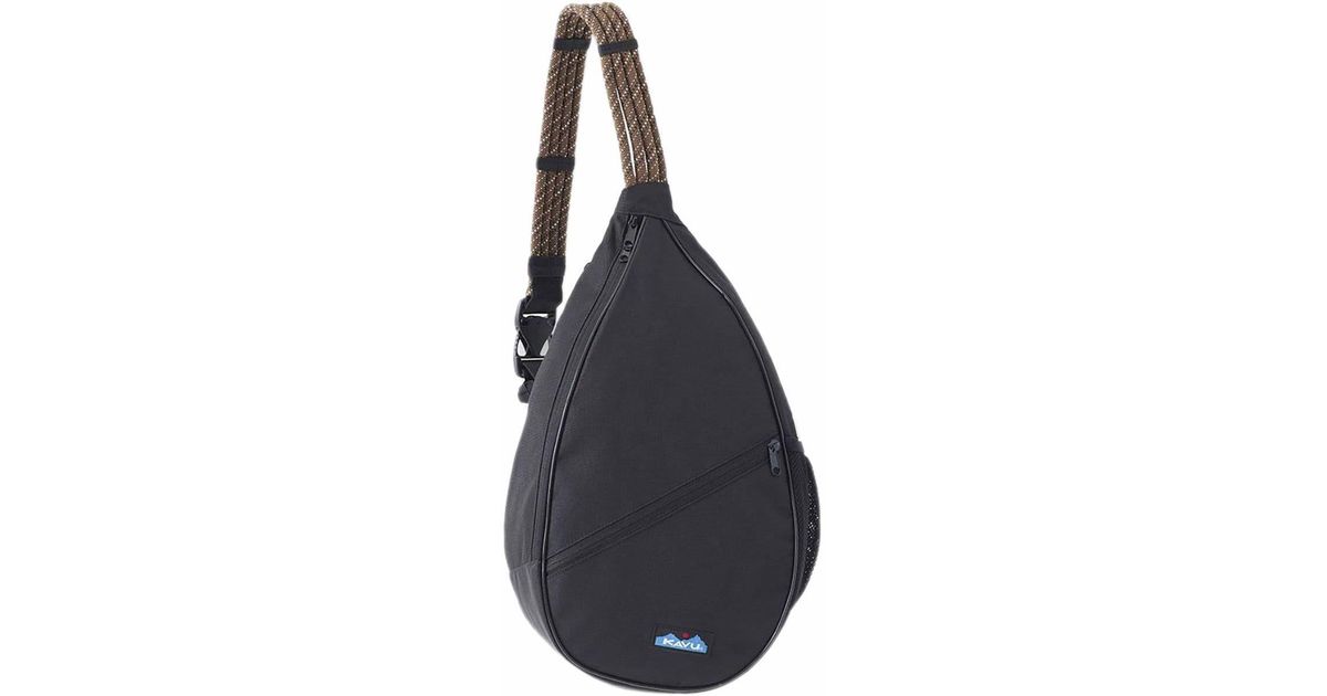 Kavu Paxton Sling Pack in Black Lyst