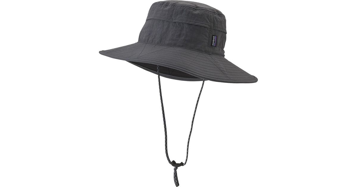 Patagonia Baggies Brimmer Hat in Gray for Men | Lyst