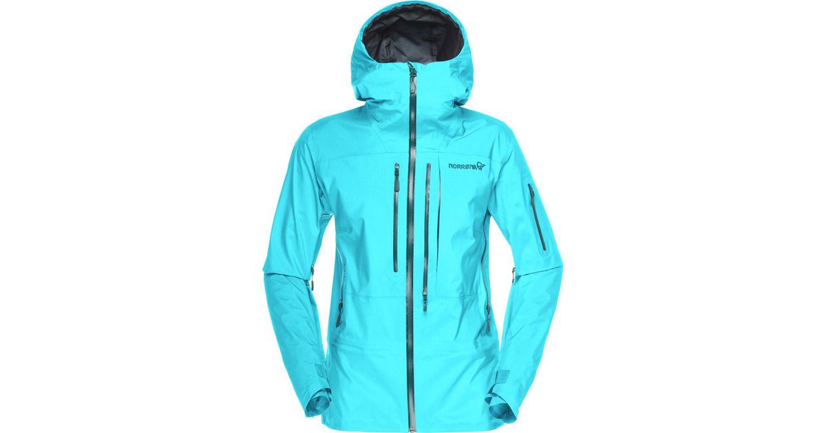 Norrona Lofoten Gore Tex Pro Jacket In Blue Lyst