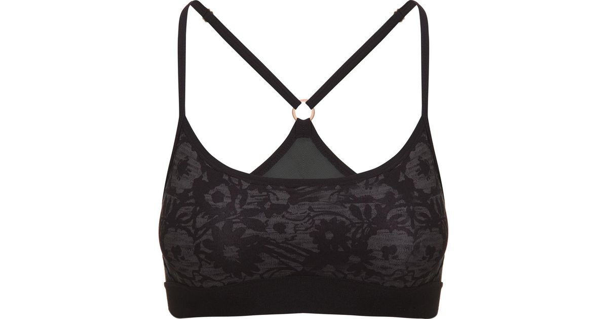 Stance Tomboy Cotton Sports Bra in Black Lyst