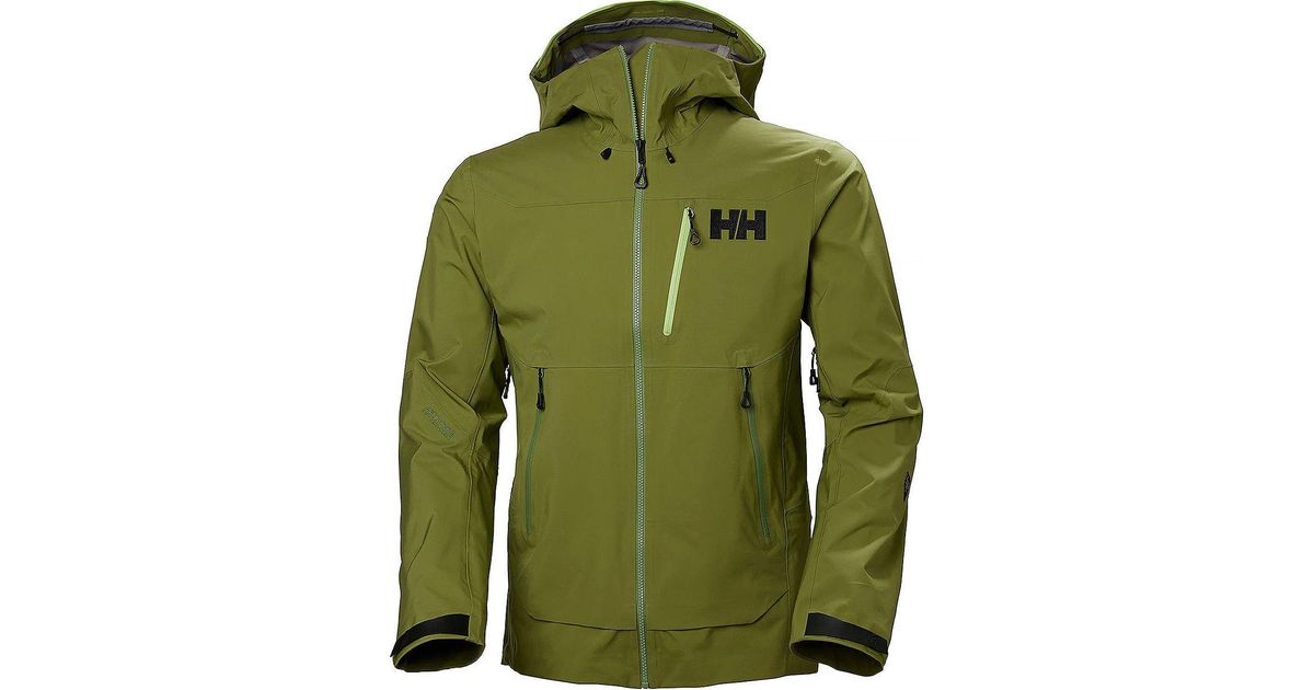 Helly Hansen Odin Mountain 3l Shell Hiking Jacket Yellow in Green for