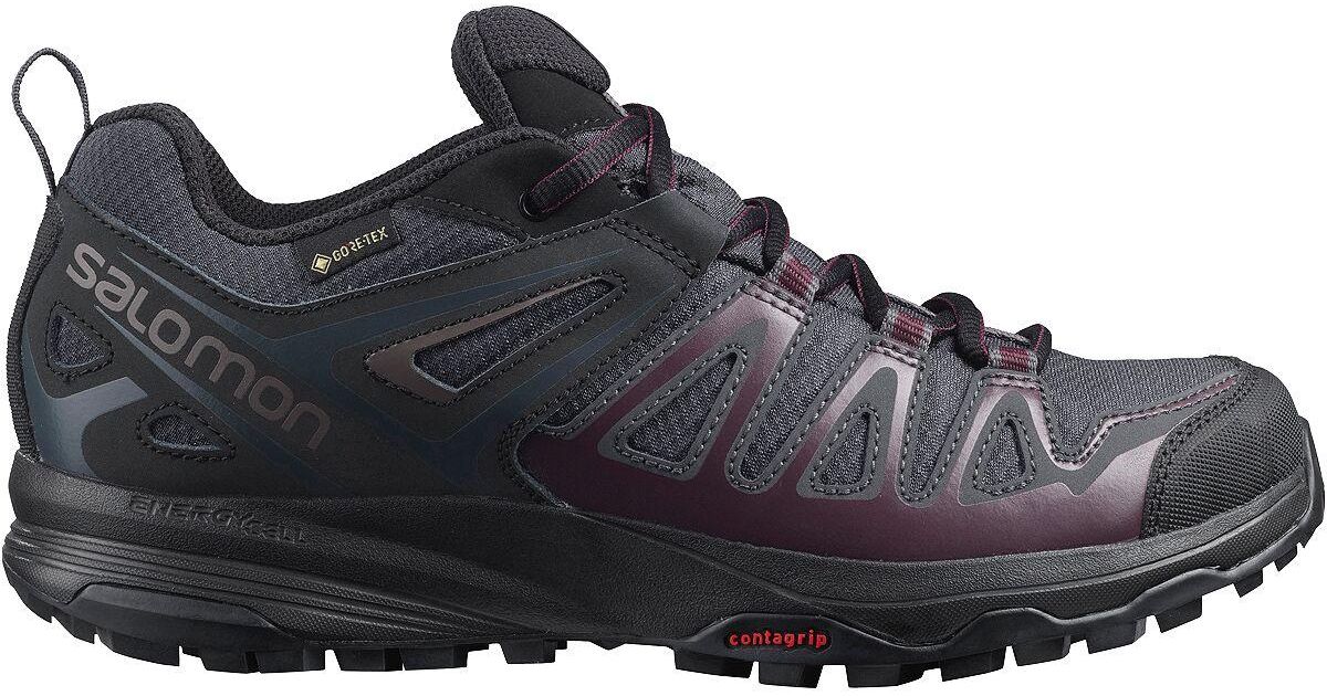 Salomon Lace X Crest Gtx Hiking Shoe in Black Lyst