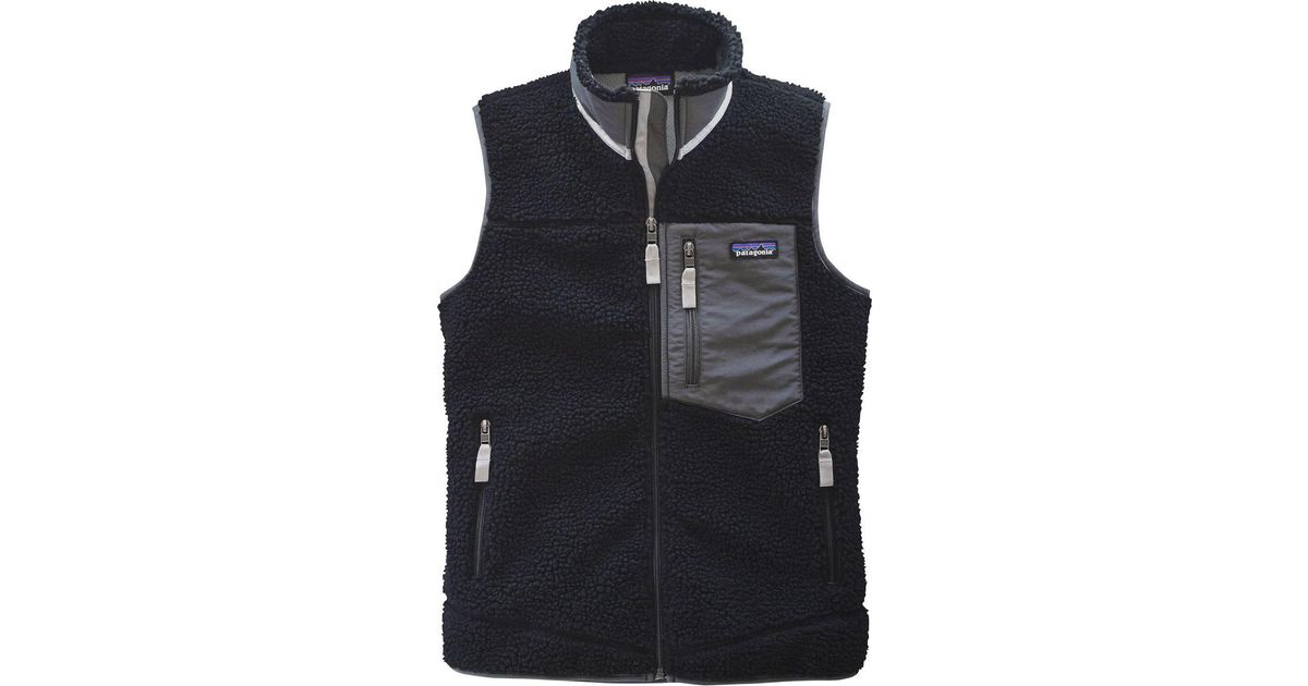 retro fleece vest