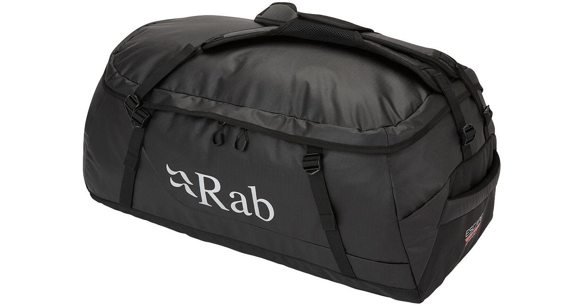 Rab Escape Kit Bag Lt 90l Duffle Bag in Black for Men Lyst