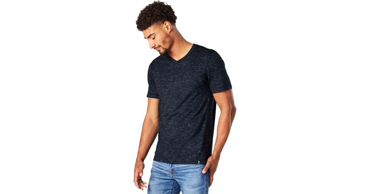 smartwool v neck t shirt