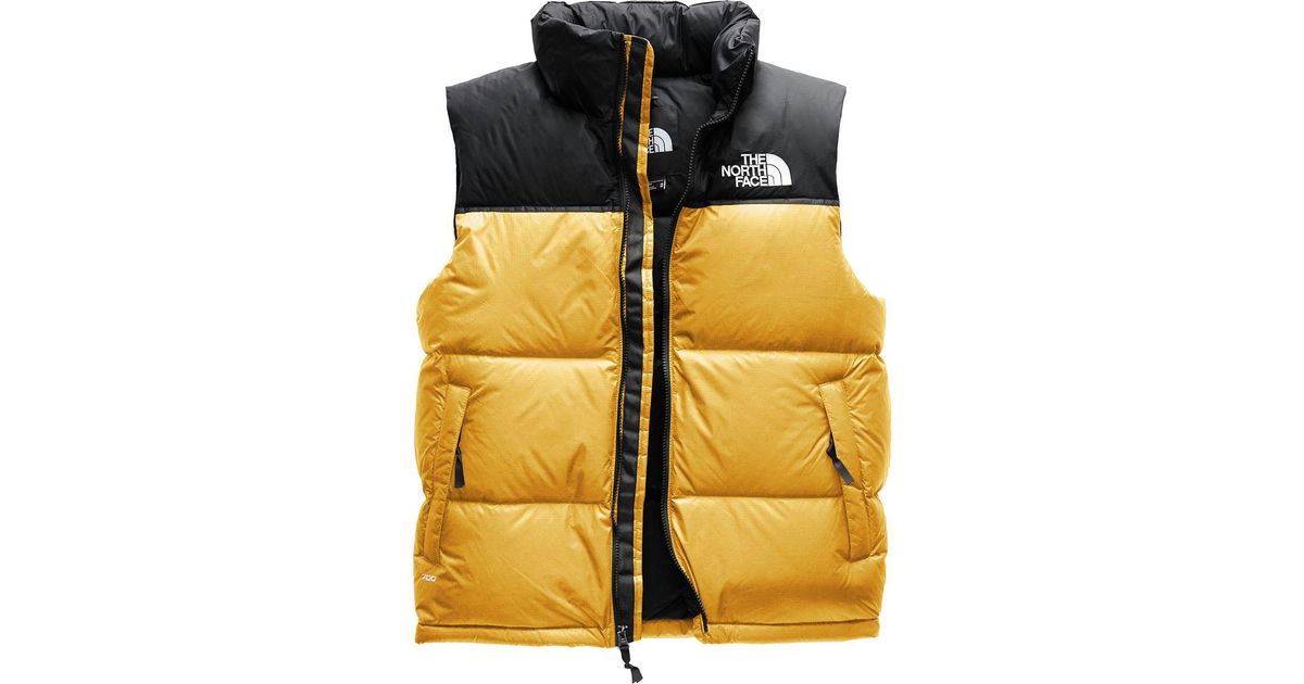 North face sales yellow vest