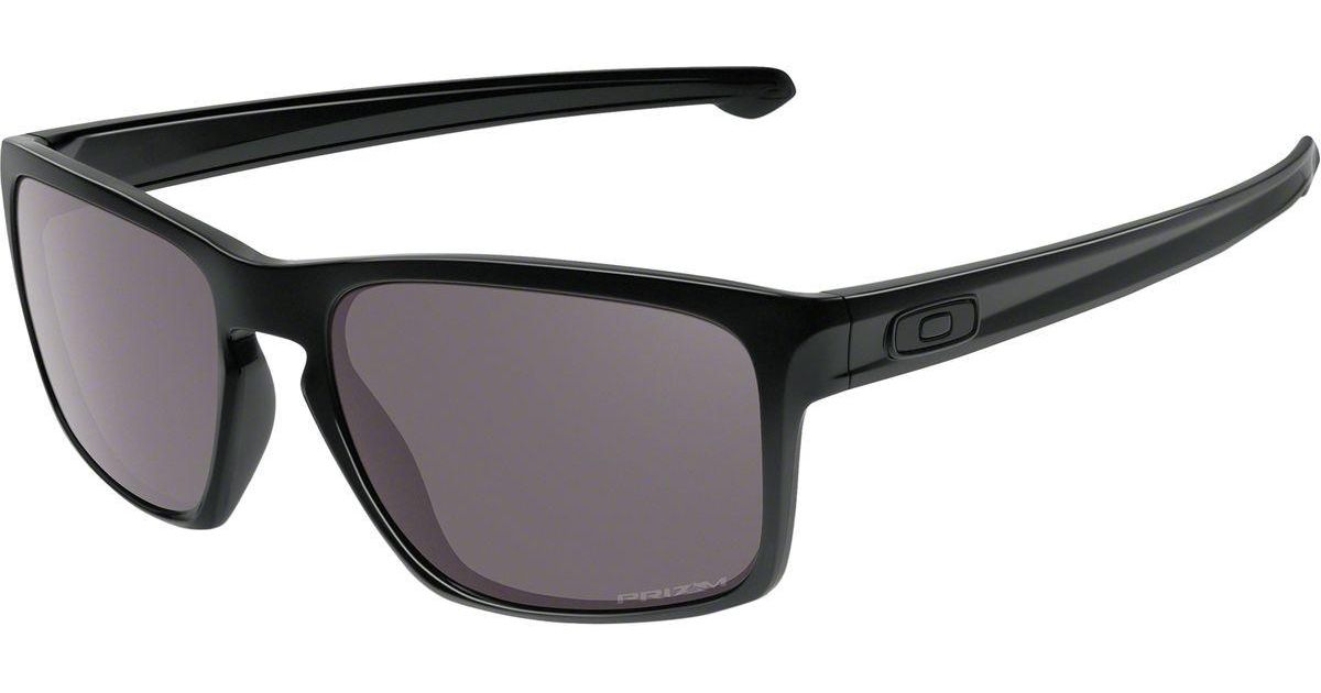 Oakley Sliver Polarized Prizm Sunglasses - Asian Fit in Black for Men ...