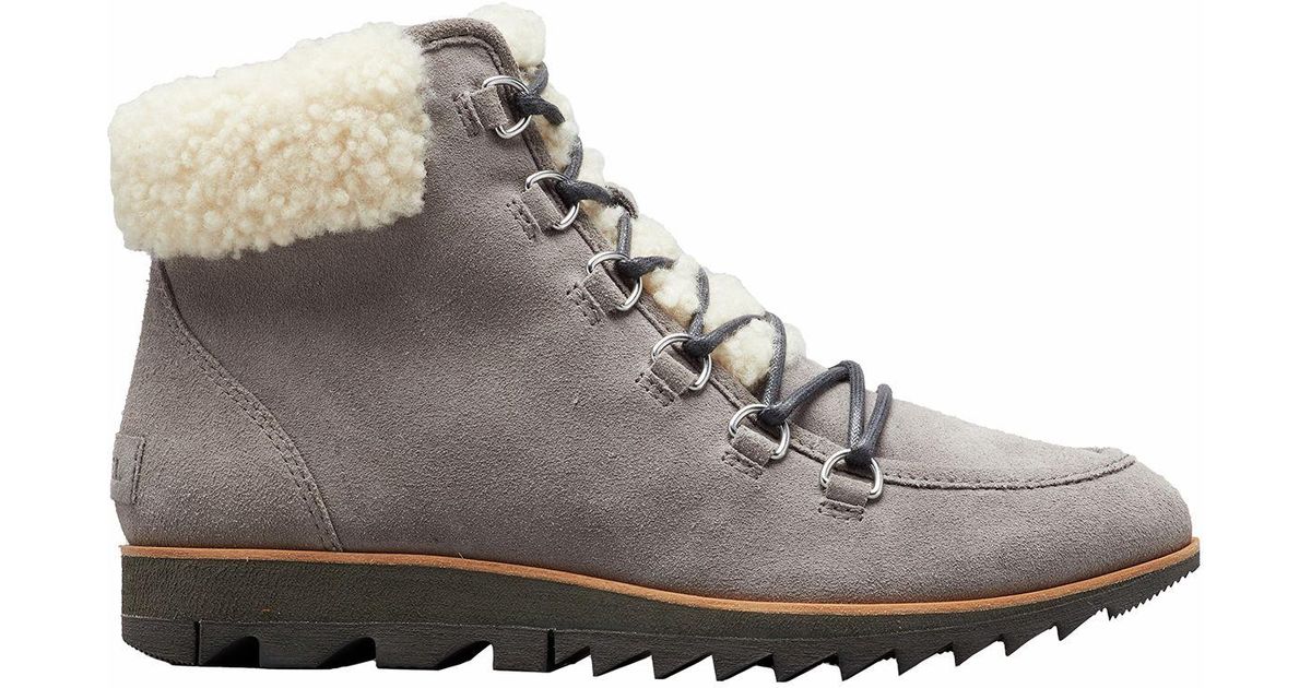 harlow lace cozy winter boot