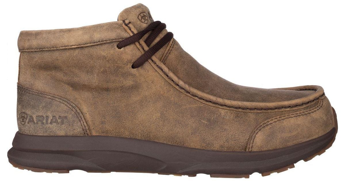 ariat spitfire cowboy brown