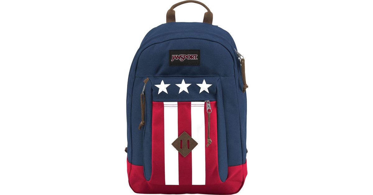 jansport flag backpack